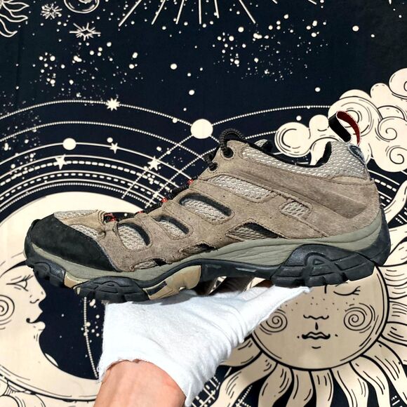 Merrell Moab J88621 Athletic Sneaker Men\'s 10.5 Brown Suede GTX Hiking Running main image 2